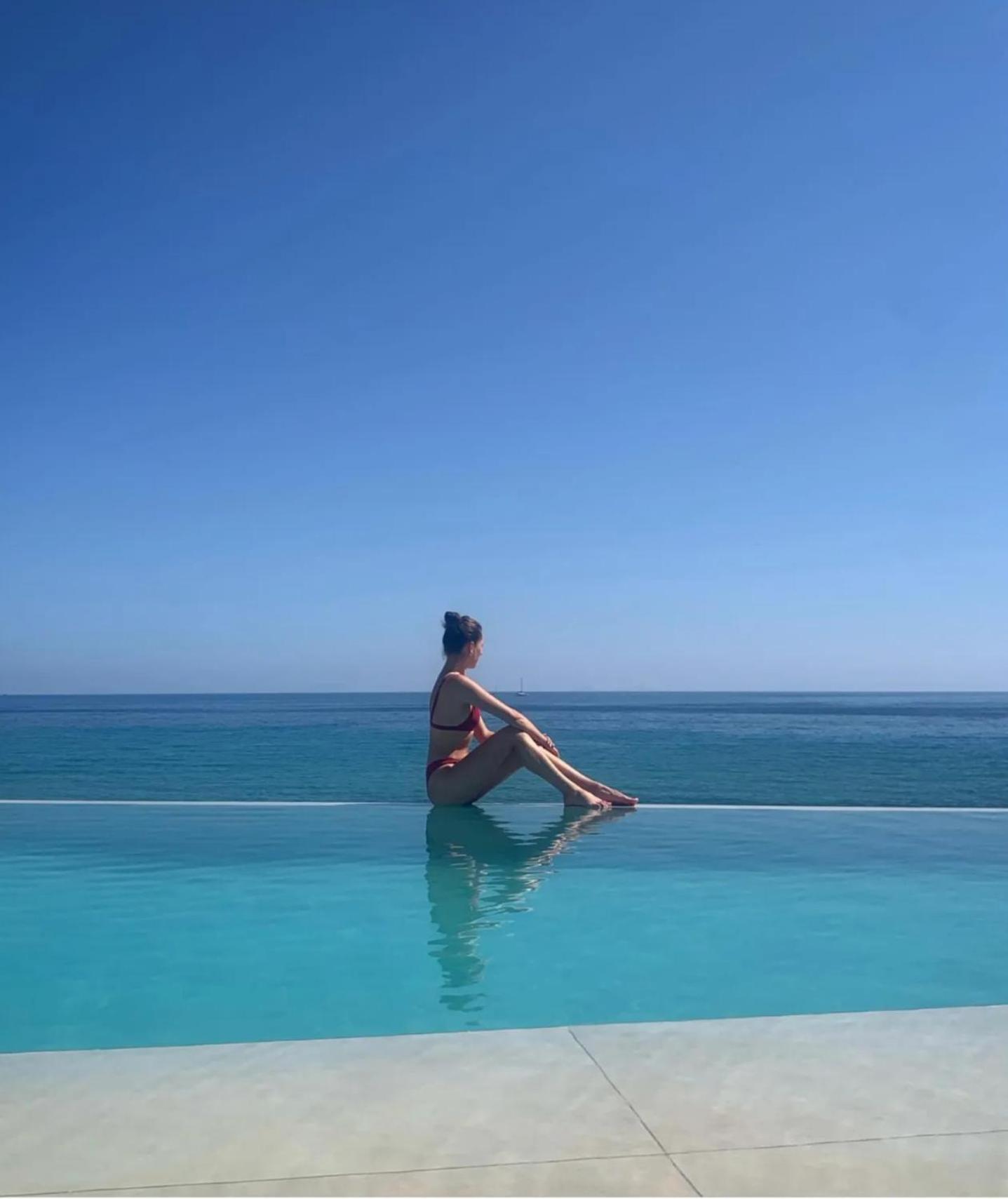 Tsamis Zante Suites (Adults Only) Psarou  Eksteriør bilde Infinity pool